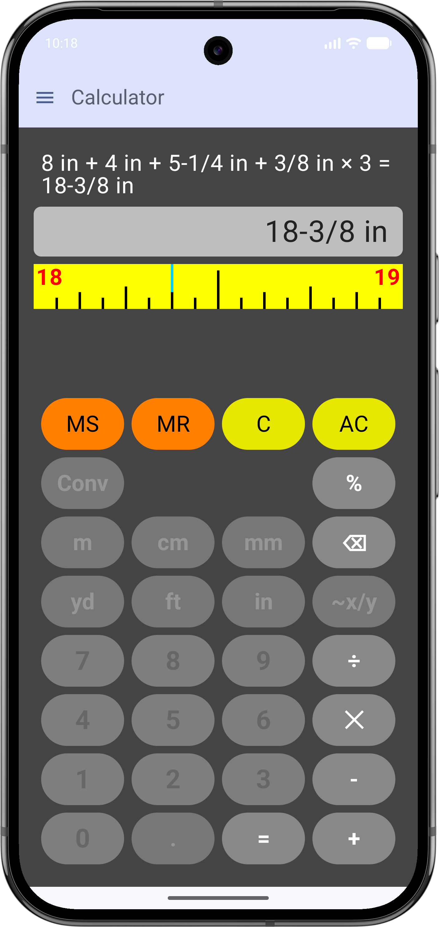 Long Fractional Expressions